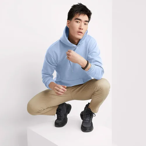 Vista 9 de Hanes - Sudadera con capucha EcoSmart para hombre, de vellón de peso medio, sin botones