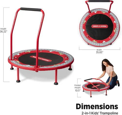 Vista 3 de Trampolí para niños Radio Flyer
