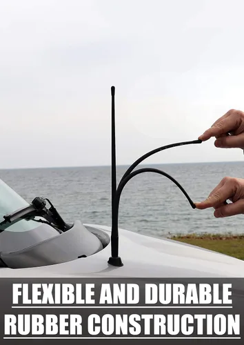 Vista 2 de AntennaMastsRus - Antena compatible con Chevrolet Silverado 1500 de 2006 - 2020, repuesto
