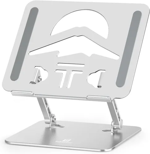 Vista 10 de Soporte para computadora portátil en forma de Z para escritorio Diamante azul