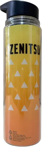 Vista 2 de Great Eastern Entertainment Demon Slayer - Botella de agua Zenitsu Agatsuma Tritan