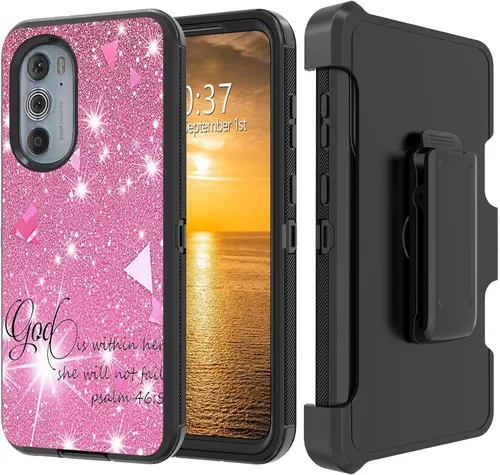 Vista 193 de Funda para Moto G Stylus 5G 2023 con funda de clip para cinturón y soporte, resistente de doble capa, resistente a prueba de golpes, para Motorola