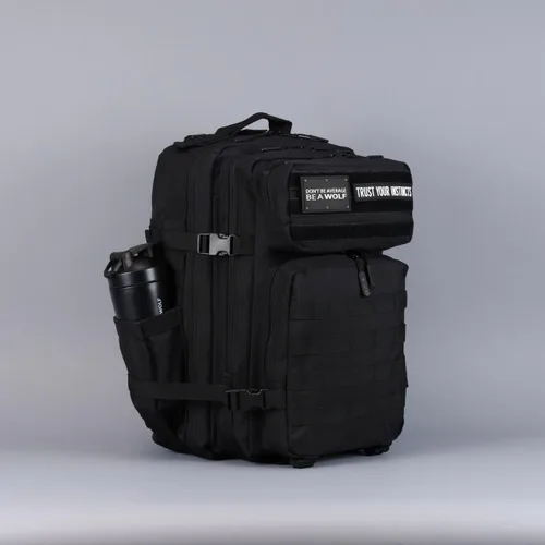 Vista 4 de WOLFpak Mochila 45L, Mochila Alpha Black, Mochila
