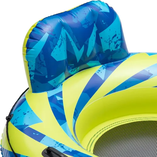 Vista 6 de Funsicle FunTube inflable de 48 x 20 pulgadas con 2 portavasos