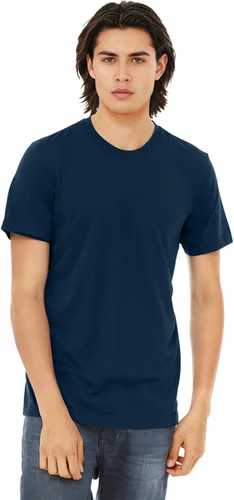 Vista 31 de BELLA+CANVAS Camiseta de cuello redondo para hombre mezcla triple oliva