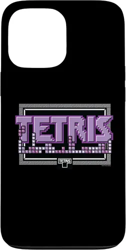 Vista 23 de Funda con logotipo de 8 bits para iPhone 11 Tetris