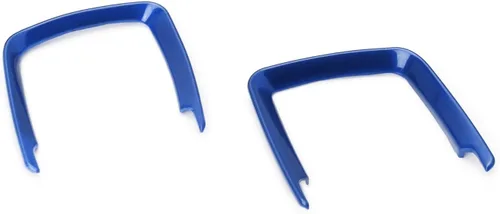 Vista 8 de iJDMTOY 2 interruptores de luz azul que rodean los adornos decorativos compatibles con BMW 2 3 4 Series X5 X6 (F22 F30 F31 F32 F33 F15 F16)