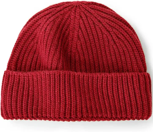 Vista 8 de Gorros de pescador de lana merino 100% para hombre, gorro de Gris