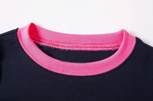Vista 3 de Family Feeling - Conjunto de pijama de 2 piezas para niñas pequeñas, 100% algodón, pijamas para niñas grandes