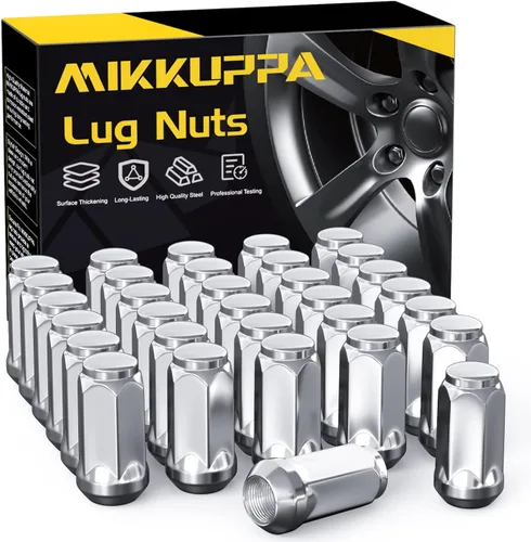 Vista 16 de MIKKUPPA Tuercas de rueda 9/16-18 - Reemplazo para Dodge Dakota 2005-2011, Durango 2004-2009, RAM 1500 2004-2009, RAM 2500 1994-2010, RAM 3500
