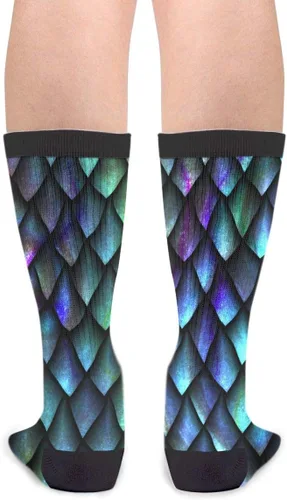 Vista 2 de Dress Casual Socks Fun Novelty Crew