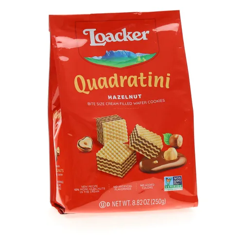 Vista 8 de Loacker Quadratini - Obleas de yogur de arándano de tamaño pequeño