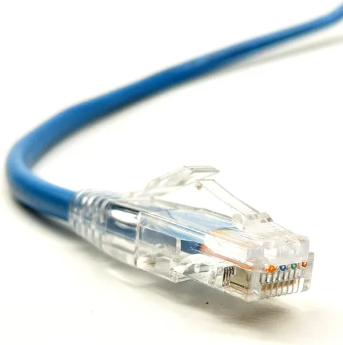 Vista 5 de PHAT SATELLITE INTL - Cable Ethernet Cat 5e (CAT5E), cobre sólido 24 AWG, conectores EZ RJ45 de paso a través de, cable de conexión de Internet