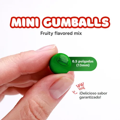 Vista 6 de Bolas de chicle para máquina de chicles, recarga de chicle de burbuja de 1 lb