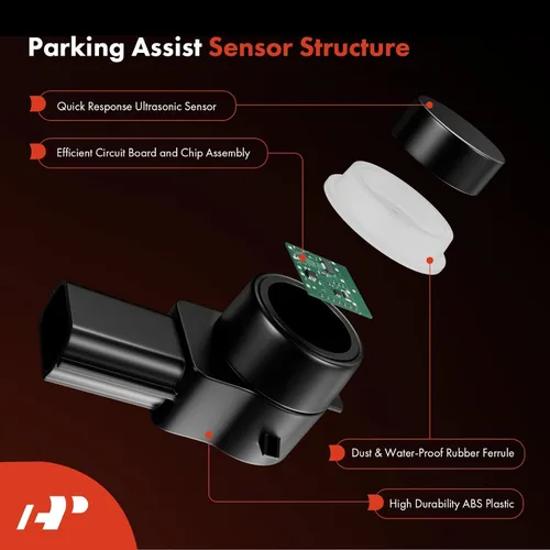 Vista 3 de A-Premium Sensor de asistencia de estacionamiento de respaldo reverso compatible con modelos seleccionados de Mercedes-Benz - E300, E320, E420