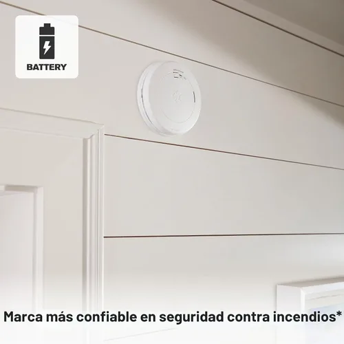 Vista 4 de First Alert Alarma combinada de humo y monóxido de carbono con batería de 10 años