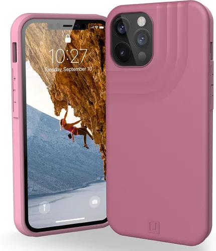 Vista 11 de URBAN ARMOR GEAR [U] by UAG - Funda protectora diseñada para iPhone 12 Pro Max [pantalla de 6.7 pulgadas] ancla que absorbe los golpes, ajuste Ancla