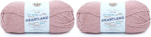 Vista 39 de Lion Brand Yarn Heartland Yarn, Hilo de Peso Medio para Tejer, Ganchillo y Manualidades, 1 Paquete, Great Smoky Mountains Worsted Weight Everyday