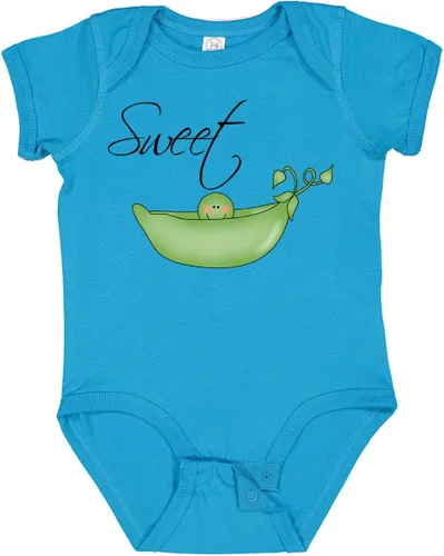 Vista 22 de inktastic Body de bebé Sweet Pea 0020 Blanco