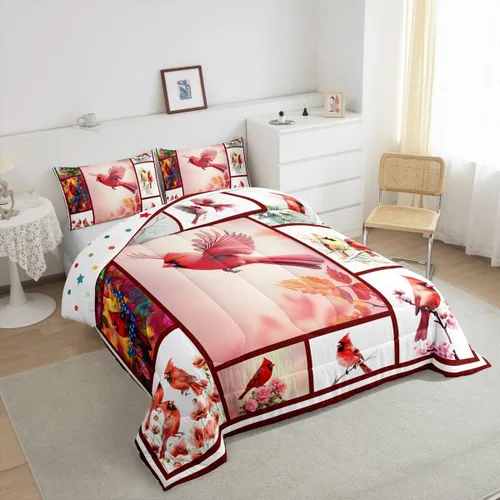 Vista 220 de Erosebridal Juego de edredón de hojas de cannabis, juego de ropa de cama de marihuana con estampado colorido de plantas, decoración bohemia de 2