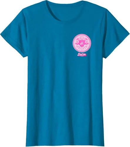 Vista 40 de Barbie The Movie - Camiseta con insignia de Ken Flamingo, Negro