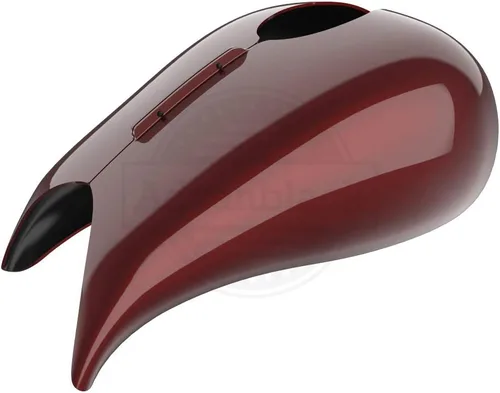Vista 14 de Cubierta de tanque de combustible estirada para motocicleta Harley, cubiertas de tanque de 1 galón, protectores de combustible. Compatible