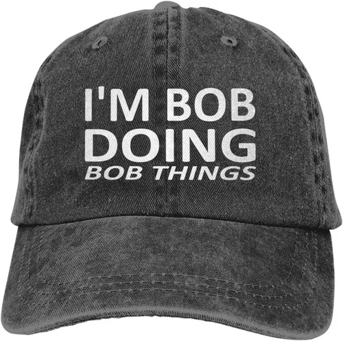 Vista 7 de Im Bob Doing Bob Things - Gorra de béisbol para mujer, gorra de moda
