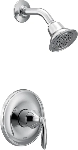 Vista 5 de Moen UT2132EPBN Eva Collection M-CORE 2-Series - Kit de ducha con 1 mango, requiere válvula, níquel cepillado