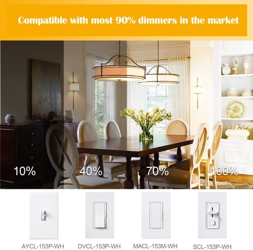 Vista 4 de Bombilla LED Edison regulable de 12 W, 3000 K, blanco suave, 1200 lm, base media E26 equivalente a 100 W, bombillas LED vintage ST64, ángulo de haz