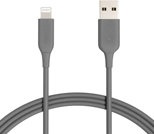 Vista 11 de Amazon Basics Paquete de 2 cables de carga USB-A a Lightning ABS, cargador certificado MFi para Apple iPhone 14, 13, 12, 11 X Xs Pro, Pro Max, Plus