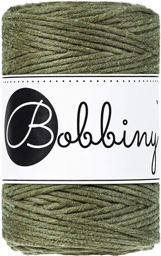 Vista 21 de Bobbiny Cordón de macramé de una sola capa para bebé de 0.069 pulgadas (100% algodón reciclado)