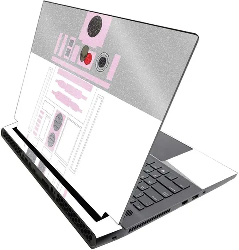 Vista 588 de MightySkins - Skin brillante con purpurina para Alienware M17 R3 (2020) y M17 R4 (2021) - Diversión de los años 90 Acabado duradero con purpurina