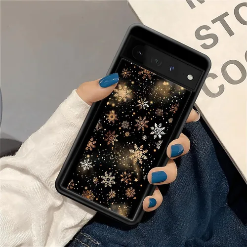 Vista 638 de Compatible con Google Pixel 4A 5G Mobile Case Creative Acrylic Panel trasero Silicona Protección Grip especialmente diseñado para Google Pixel 4A 5G