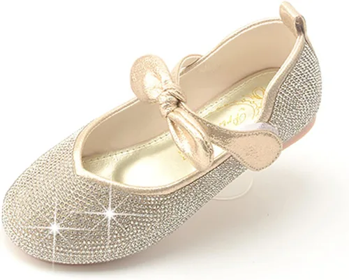 Vista 16 de Cadidi Dinos - Zapatos de vestir para niña, brillantes, princesa para fiesta