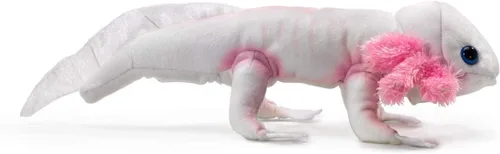 Vista 3 de Folkmanis Axolotl de 36 meses a 999 meses, Blanco, Rosa