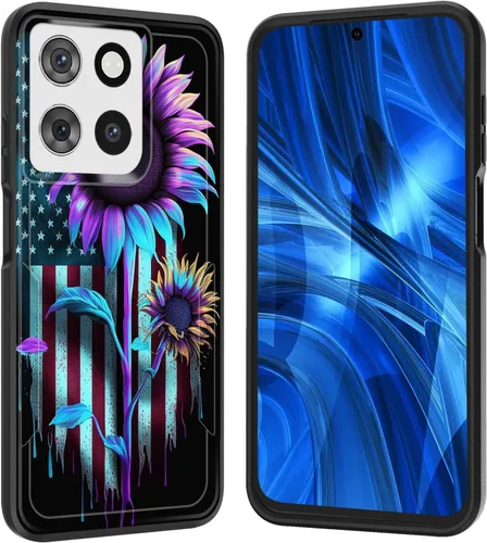 Vista 54 de Funda para Moto G Power 5G 2023, [probada contra caídas de grado militar], resistente, resistente, resistente, a prueba de golpes, funda protectora