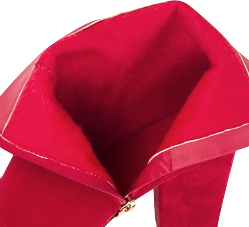 Vista 2 de Jiu du Botines de tacón alto para mujer, con puntera puntiaguda, con cremallera lateral, tacones altos, botas cortas