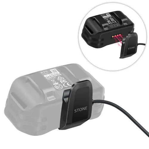 Vista 8 de Reemplazo Garmin TT15Mini cargador de clip de carga TB10 PT10 PT6 Negro