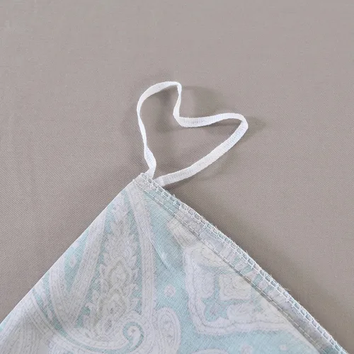 Vista 70 de ABREEZE Juego de funda de edredón tamaño individual con cierre de botón, 100% algodón egipcio, juego de ropa de cama floral de granja, color rosa, 3