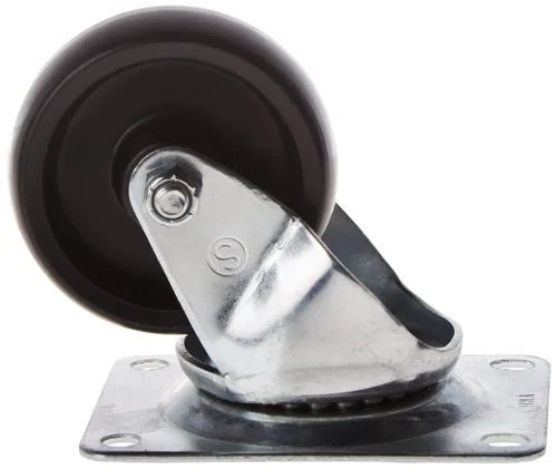 Vista 3 de Shepherd Hardware 9394 Rueda giratoria de polipropileno de 3 pulgadas, capacidad de carga de 210 libras