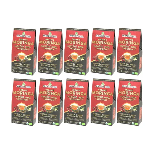 Vista 24 de Miracle Tree 's Energizing Moringa Infusion - Chai Mezcla súper cafeína Alternativa de café saludable, perfecta para concentrarse Certificado