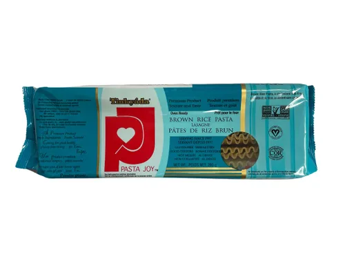 Vista 3 de Tinkyada Pasta orgánica de arroz integral, lasaña, 10 onzas (paquete de 12)