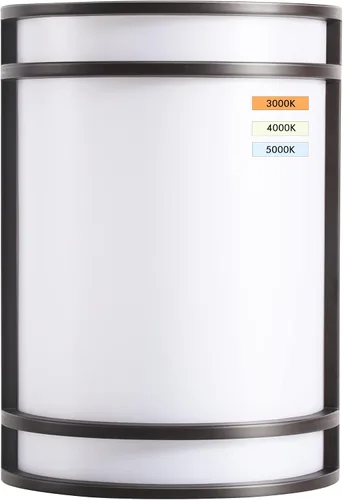 Vista 11 de CLOUDY BAY Aplique de pared LED de 3 colores, iluminación de pared, 3000 K/4000 K/5000 K, lámpara de pared ajustable de temperatura de color, 15 W