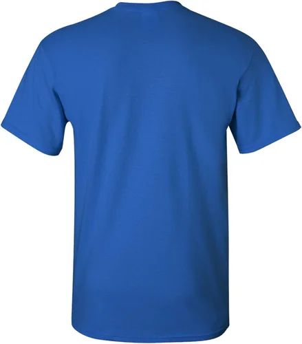 Vista 3 de UGP Campus Apparel Camiseta básica de algodón con banderas de la ciudad de Estados Unidos, orgullo natal, Milwaukee Azul Real