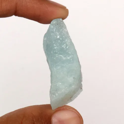 Vista 2 de GEMHUB 103.65 CT Minas de la Tierra 100% Natural Aqua Sky Aguamarina Piedra preciosa suelta áspera Sin calefacción Certificado Aguamarina Piedra