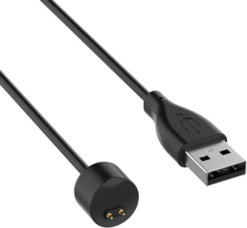 Vista 7 de Cargador para Xiaomi Mi Band 5 6 7, Amazfit Band 5, cable de carga magnética USB, accesorios de repuesto de 1.64 pies (2)