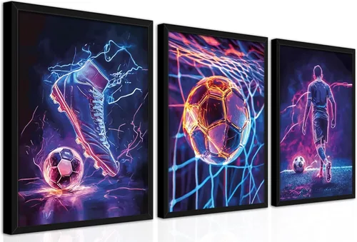 Vista 14 de BGFCE Arte de Lienzo de Pared para Gaming, Pinturas de Arte de Controlador de Juego con Salpicaduras de Tinta de Color, Pósteres para Estética
