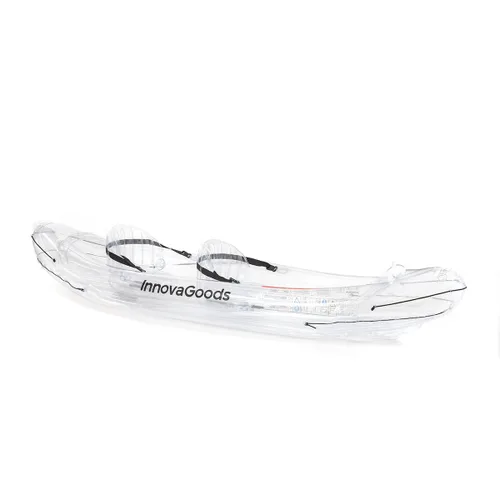 Vista 22 de Kayak Hinchable Transparente con Accesorios Paros InnovaGoods 312 cm 2 plazas