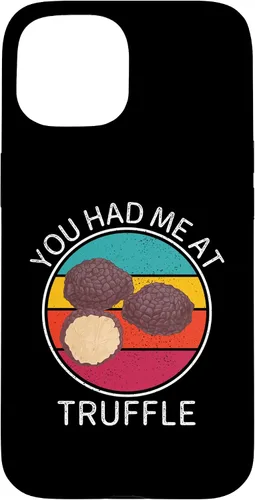 Vista 6 de Vintage You Had Me At Truffle Food Lover Case for iPhone 14 Pro Max