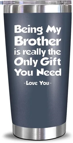 Vista 12 de NewEleven Regalos divertidos para hermano, el mejor regalo de cumpleaños para grandes, hermanos, cuñados, divertidos regalos de broma para hombres
